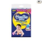 MamyPoko Pants All Night Absorb Baby Diapers, Medium (M), 48 Count 7-12 kg