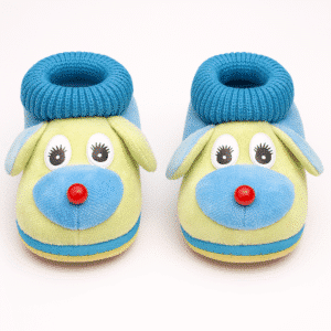 baby slippers, dog face booties, cute baby shoes, newborn gifts, toddler footwear, warm baby slippers, soft sole baby shoes, infant socks, cozy baby booties, safe walking shoes