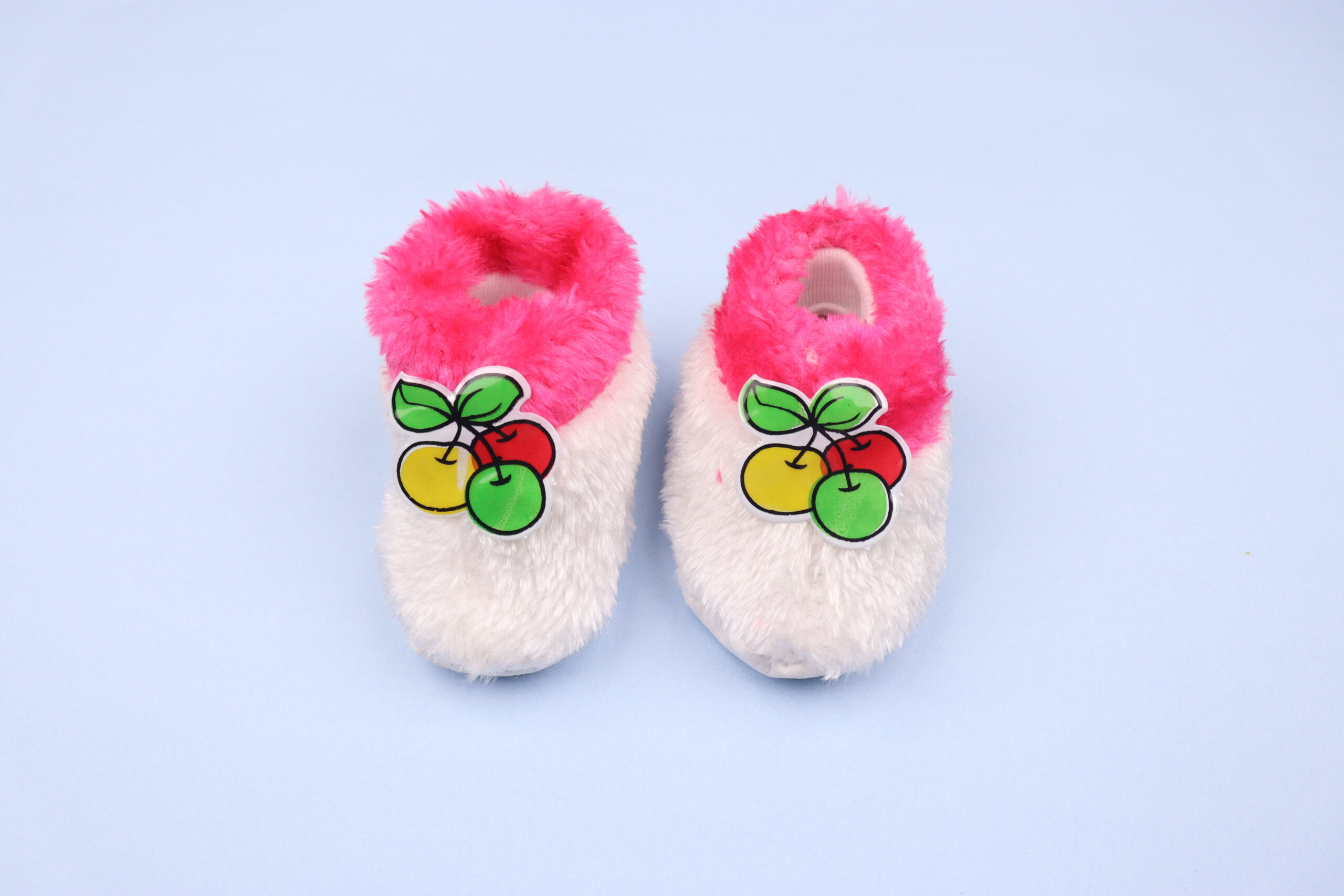 baby booties, cute infant shoes, newborn slippers, plush baby shoes, teddy bear booties, fruit design booties, soft baby footwear, anti-slip baby slippers, cozy baby slippers, infant gift ideas
