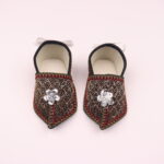 baby jutti, mojari shoes, ethnic kids footwear, embroidered baby shoes, traditional infant slippers, festive baby shoes, soft baby jutti, newborn celebration shoes, easy wear baby mojari, boys girls ethnic footwear